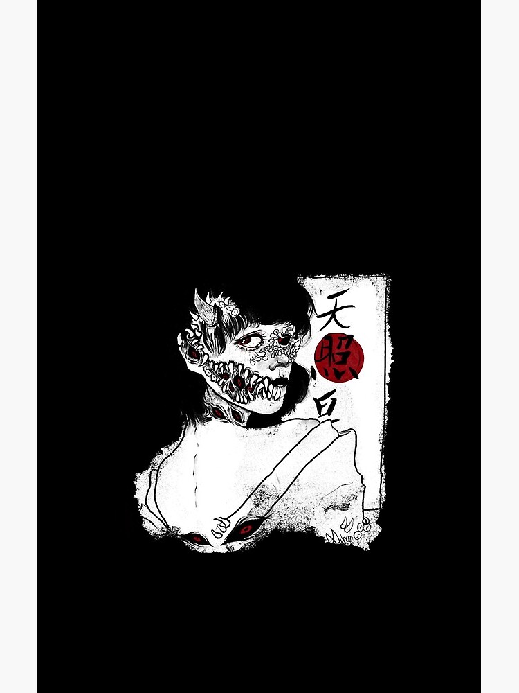 World Of Horror Bite Of Terror Shower Curtain - Image 2