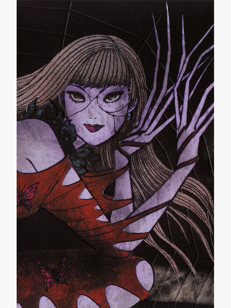 World Of Horror Houmura Uta Horror Shower Curtain - Image 2