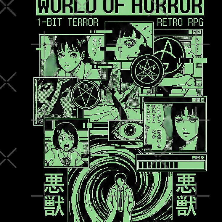 World Of Horror Scissor Woman School Terror Tote Bag - Image 2