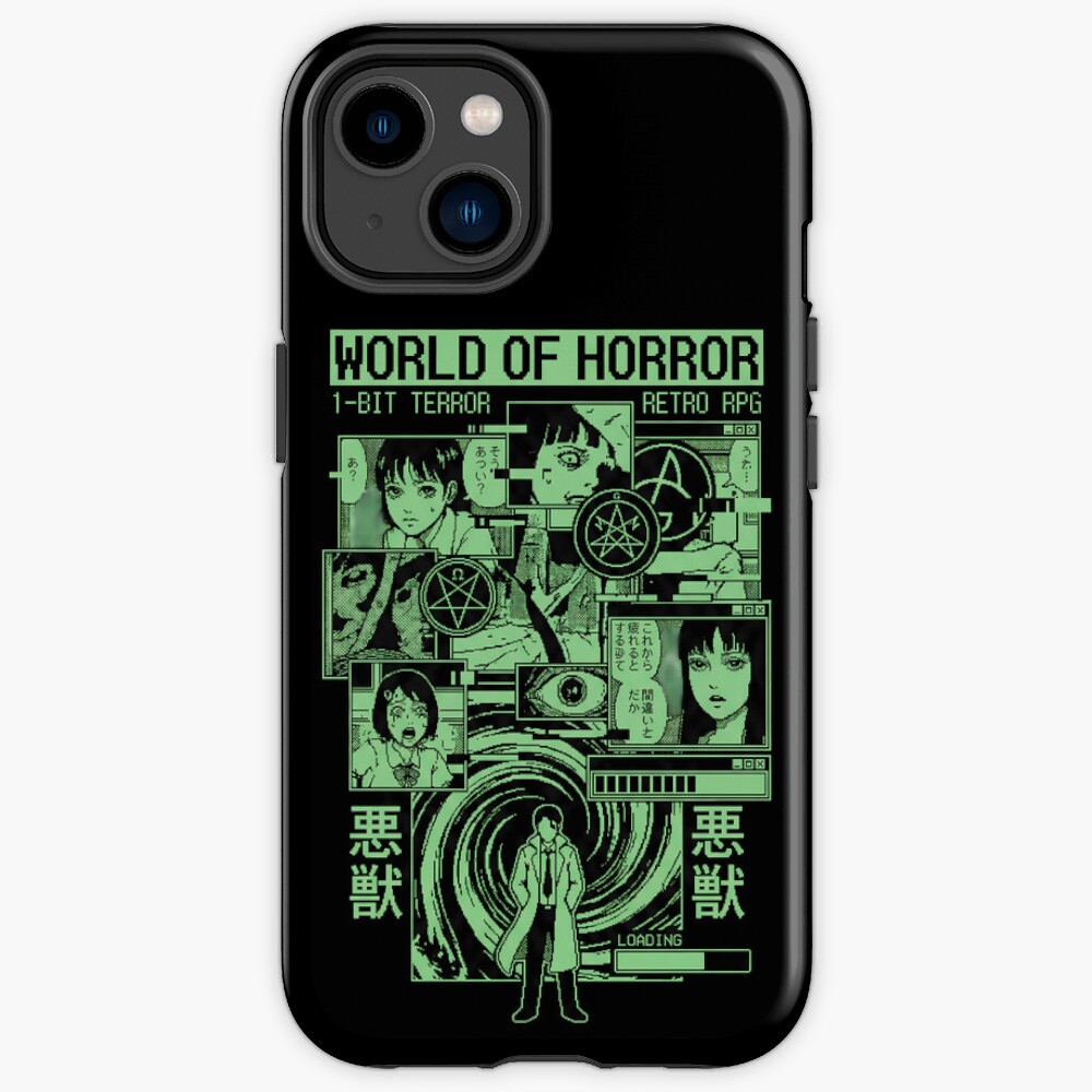World Of Horror Scissor Woman School Terror Iphone Case
