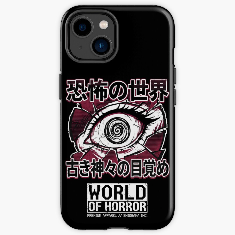 World Of Horror 1-bit Junji Ito Nightmare Iphone Case