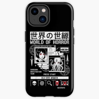 World Of Horror Turn Based Cosmic Horror Iphone Case