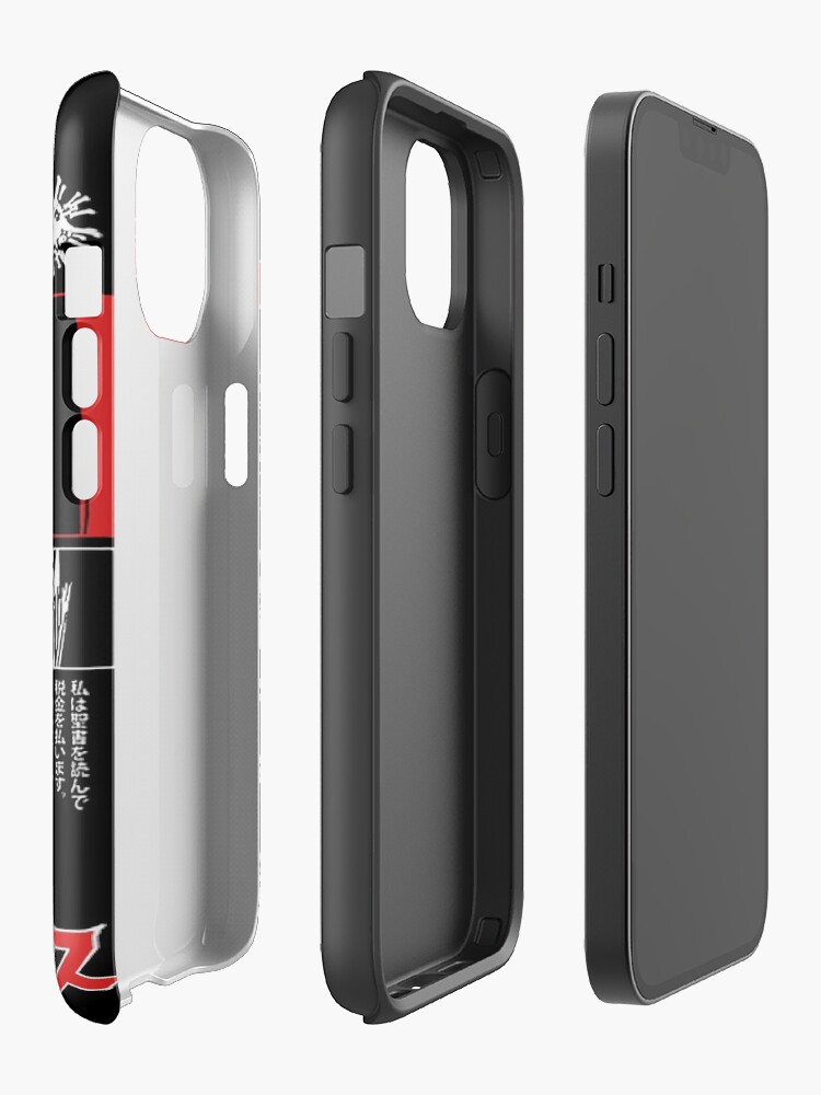 Japanese Vaporwave Cyberpunk Graphic Design Iphone Case - Image 2