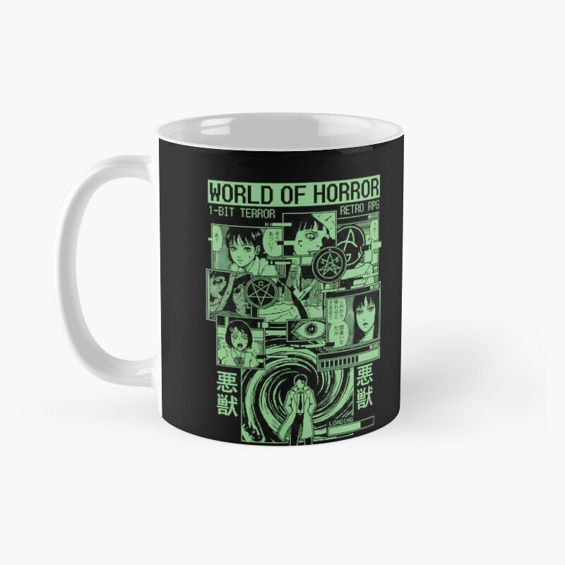 World Of Horror Scissor Woman School Terror Mug - Image 2