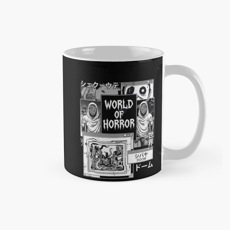 World Of Horror Panstasz Ms Paint Masterpiece Mug