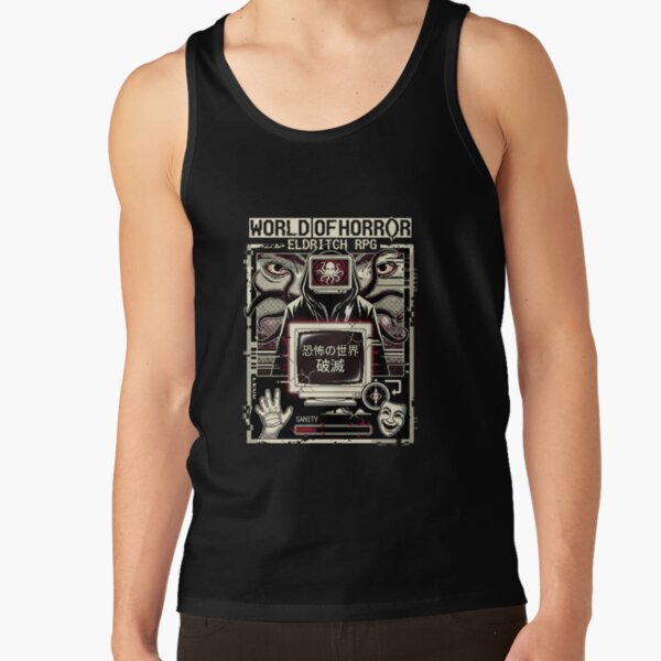 World Of Horror Shiokawa 198x Apocalypse Tank Top