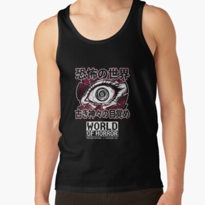 World Of Horror 1-bit Junji Nightmare Tank Top