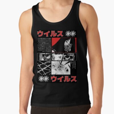 Japanese Vaporwave Cyberpunk Graphic Design Tank Top