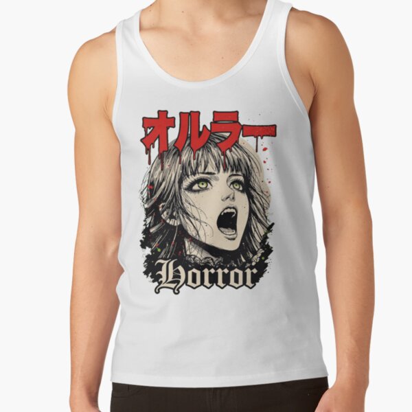 World Of Horror Supernatural Horror Art Tank Top