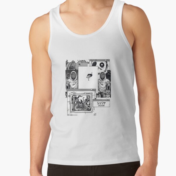 World Of Horror Panstasz Ms Paint Masterpiece Tank Top - Image 2