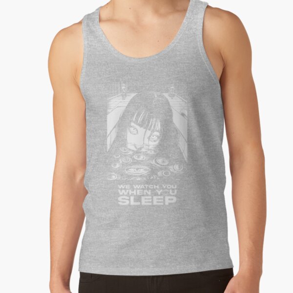 Junji Ito Horror Manga Art Tank Top - Image 4