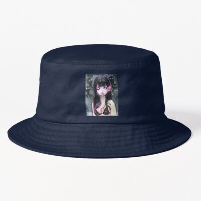 World Of Horror Haunted Spirit Nightmare Bucket Hat