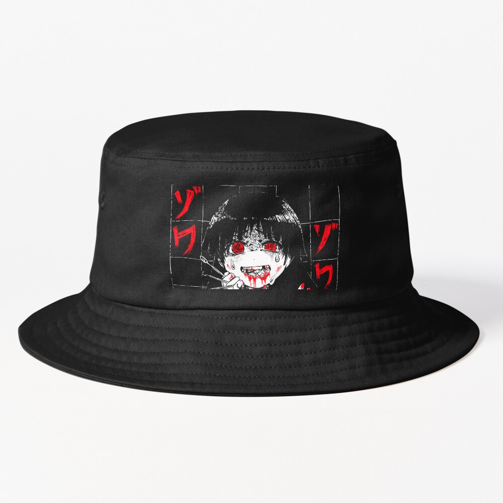 World Of Horror Terrifying Teeth Monster Bucket Hat