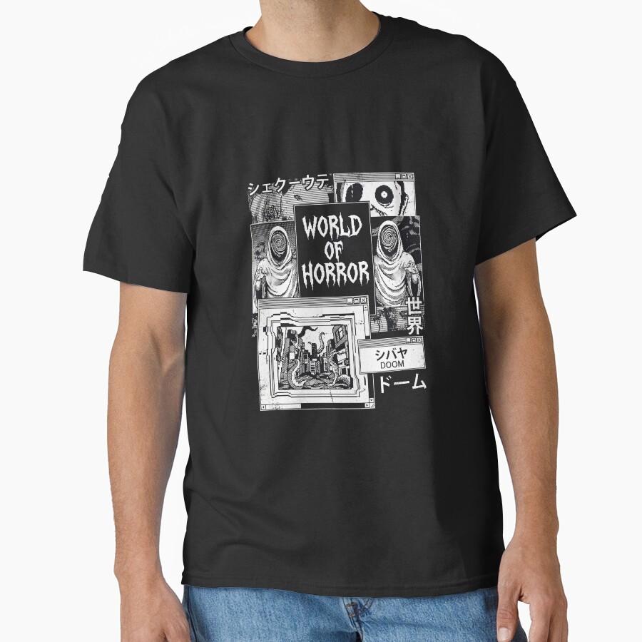 World Of Horror Panstasz Ms Paint Masterpiece T-shirt
