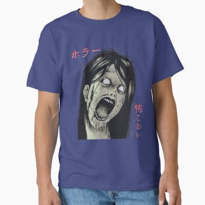 Japanese Horror Manga Otaku Design T-shirt