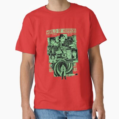World Of Horror Scissor Woman Terror T-shirt