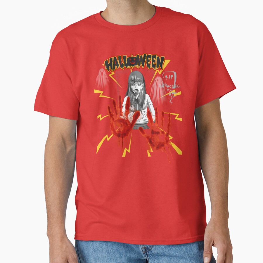World Of Horror Not My Blood T-shirt - Image 5