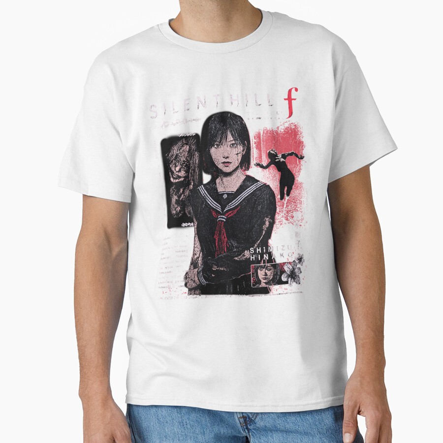 Silent Hill F Shimizu Hinako Fan Art T-shirt - Image 2