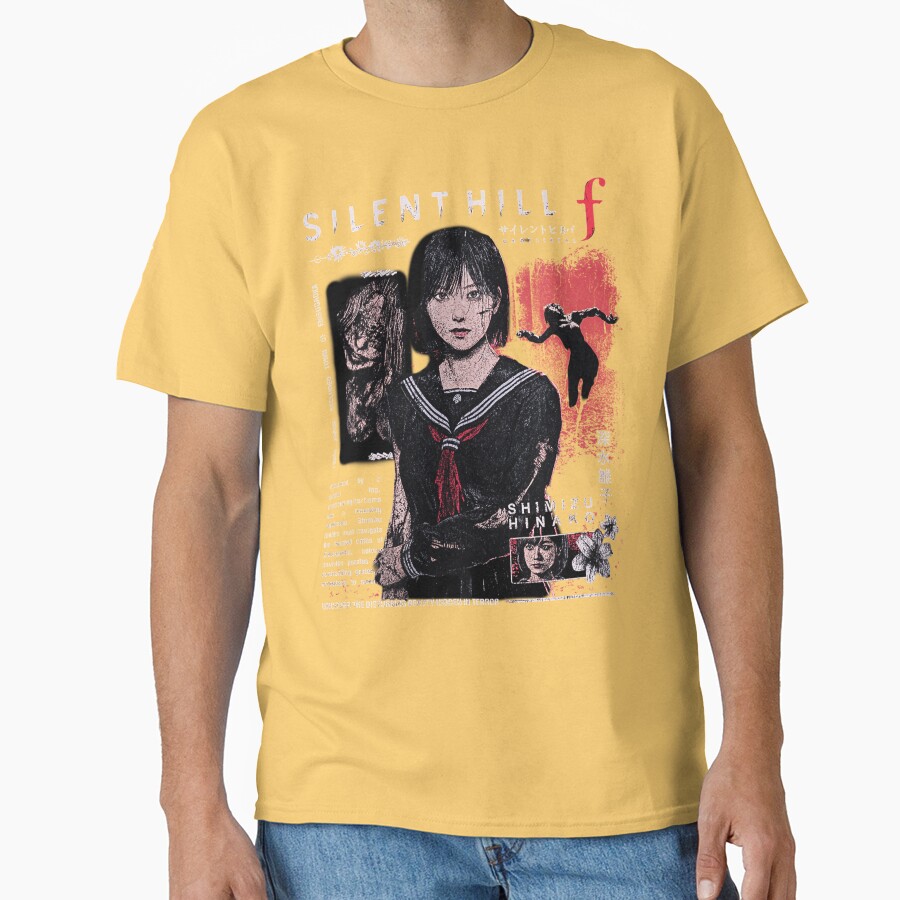 Silent Hill F Shimizu Hinako Fan Art T-shirt - Image 6