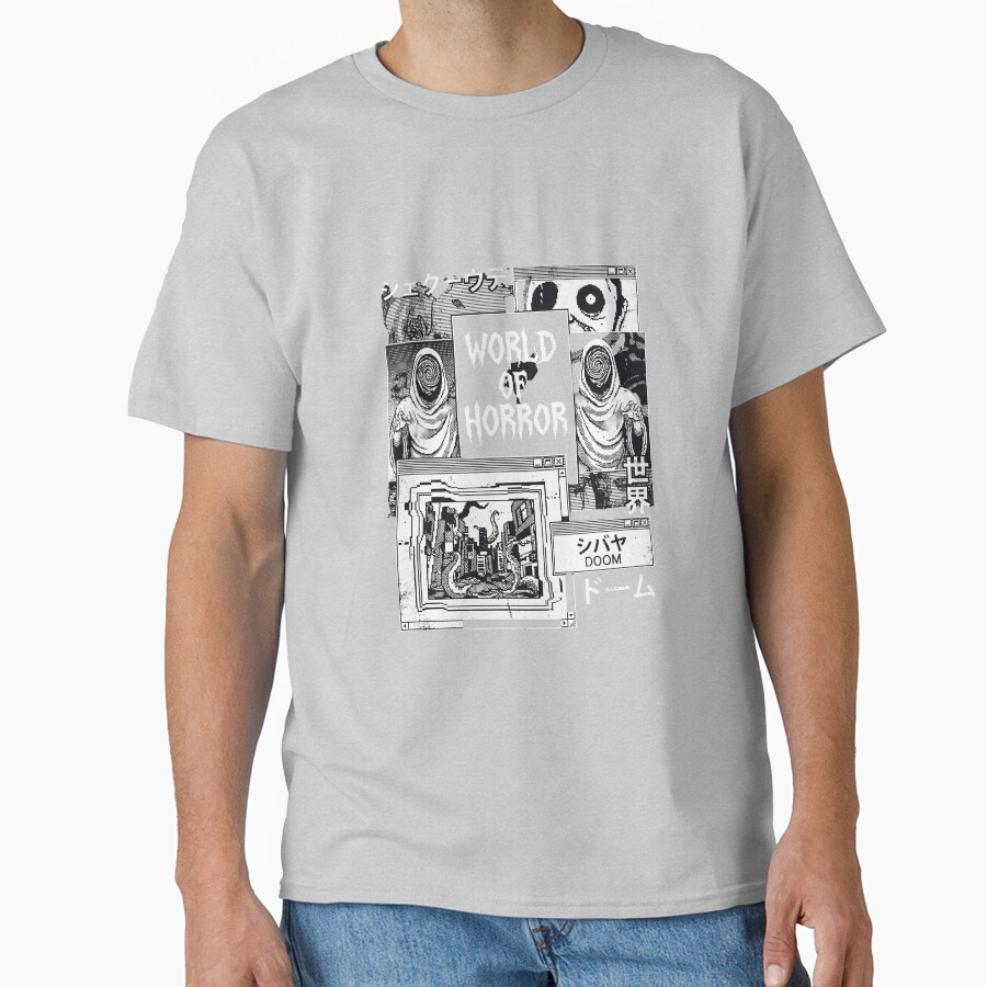 World Of Horror Panstasz Ms Paint Masterpiece T-shirt - Image 3