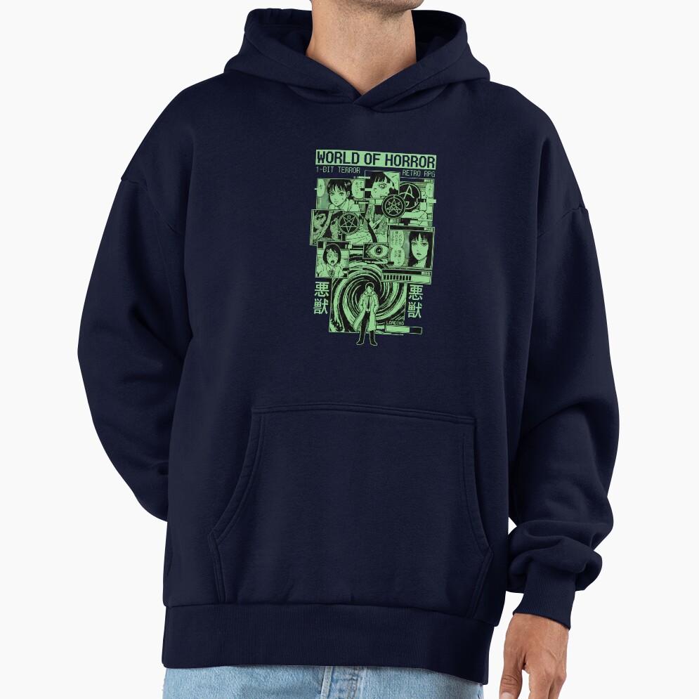 World Of Horror Scissor Woman Terror Hoodie - Image 5