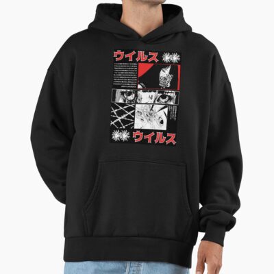 Japanese Vaporwave Cyberpunk Graphic Design Hoodie