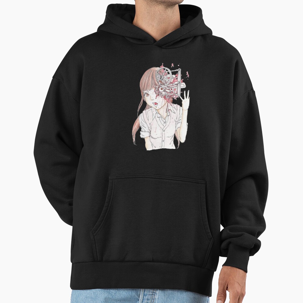 Shintaro Kago Horror Manga Art Hoodie - Image 3