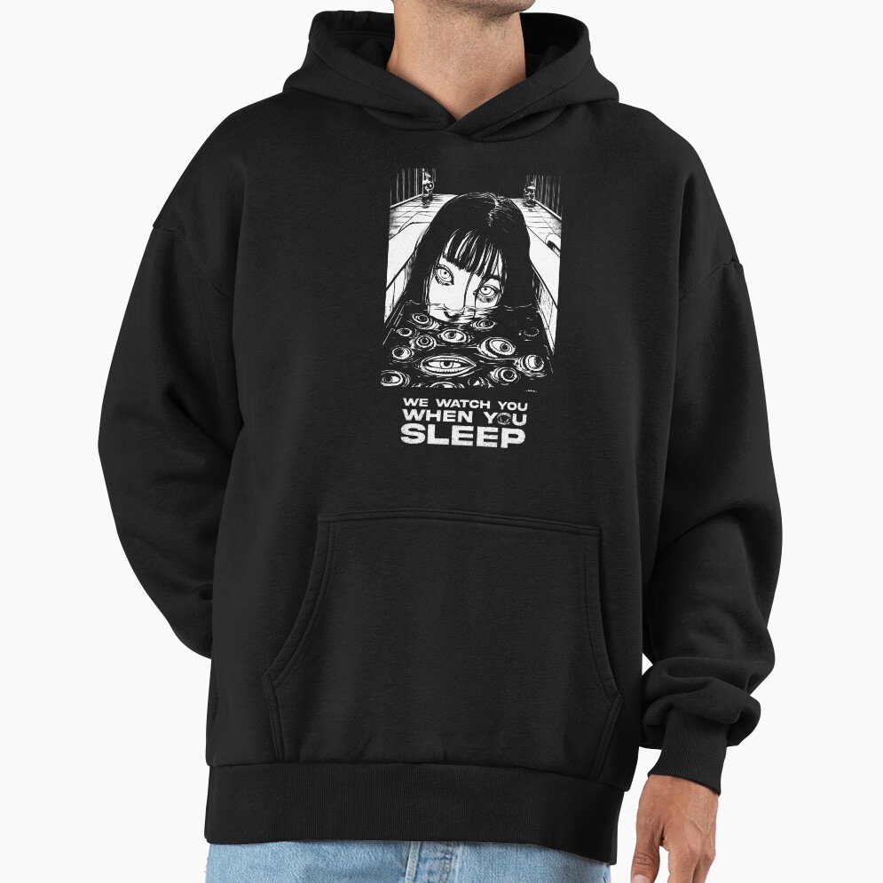 Junji Ito Horror Manga Art Hoodie - Image 2