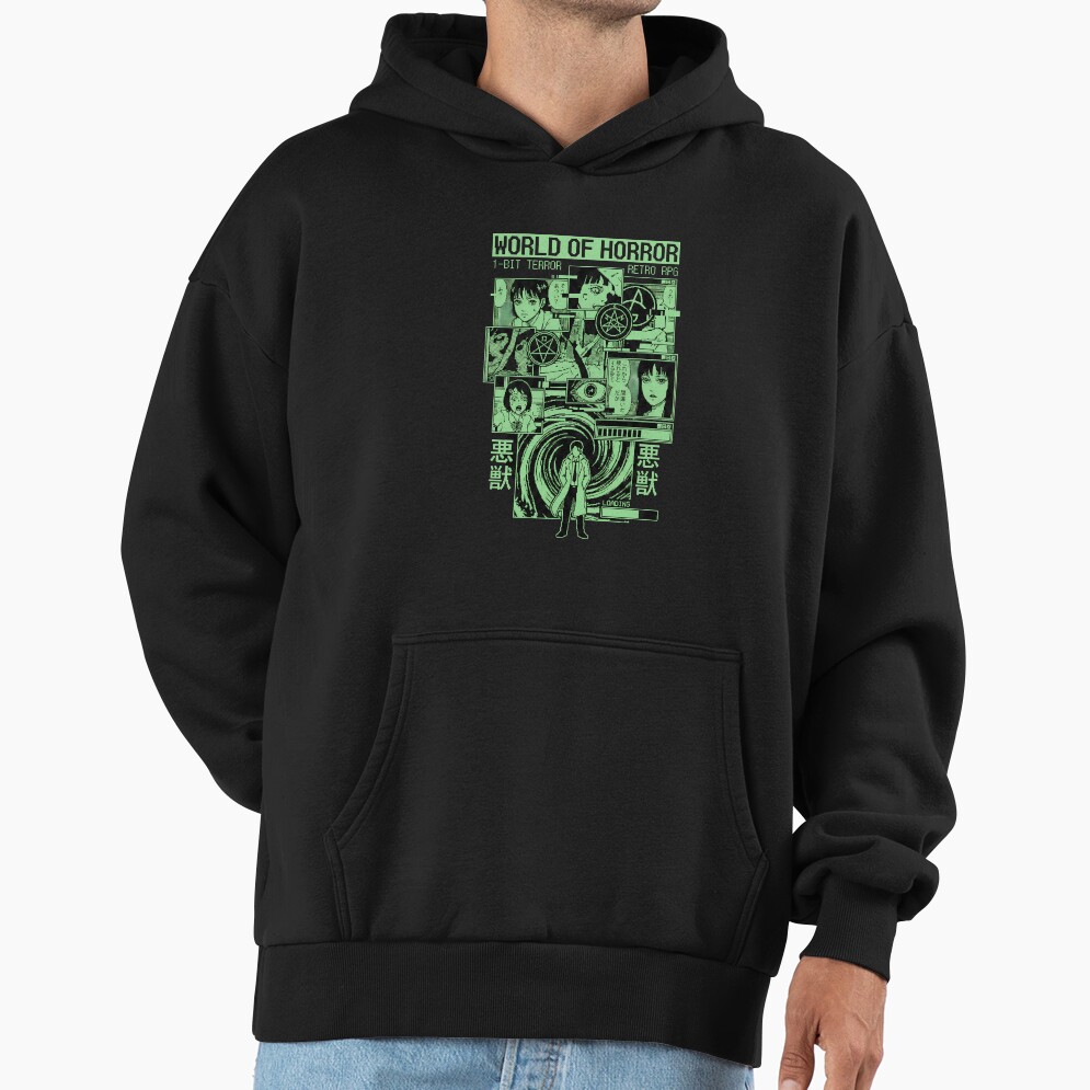 World Of Horror Scissor Woman Terror Hoodie - Image 3
