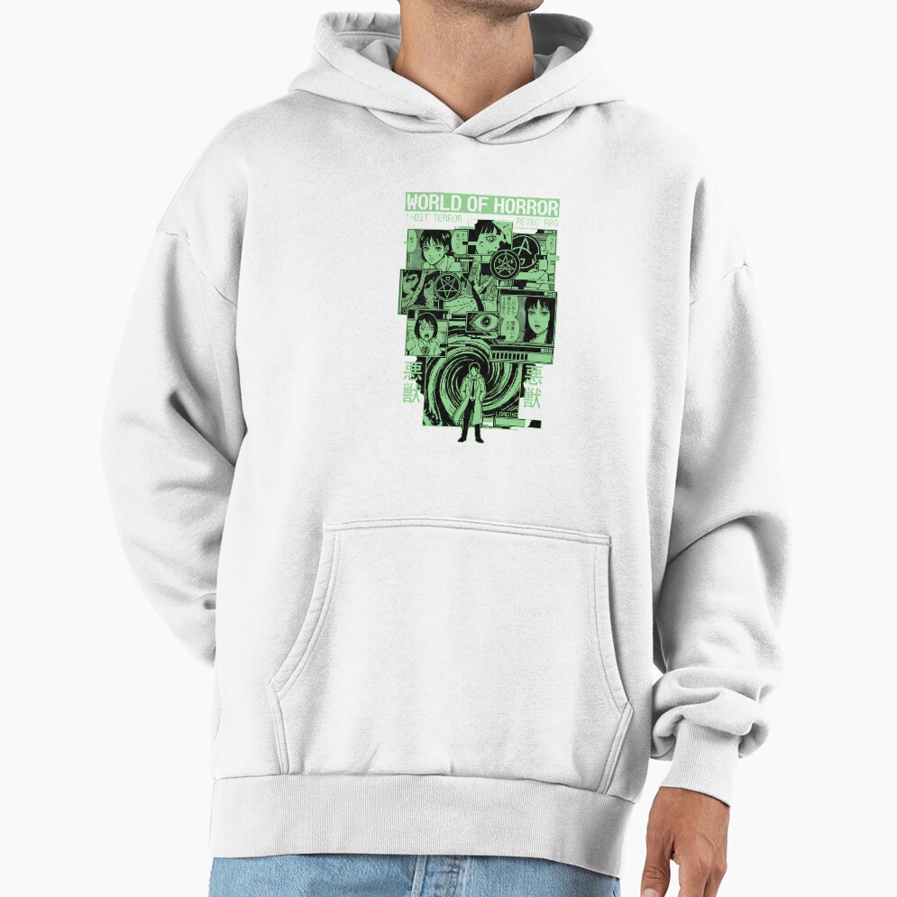 World Of Horror Scissor Woman Terror Hoodie - Image 2