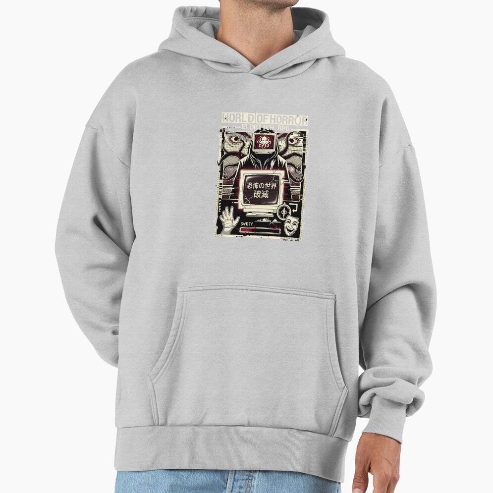 World Of Horror Shiokawa 198x Apocalypse Hoodie - Image 4