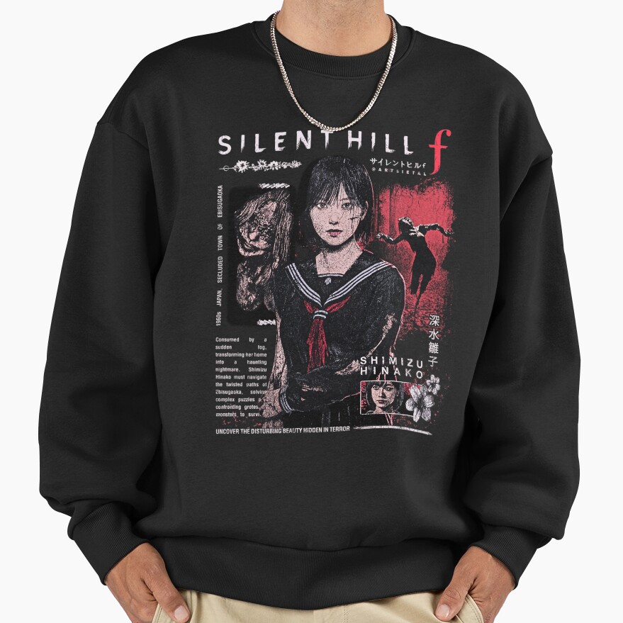 Silent Hill F Shimizu Hinako Fan Art Sweatshirt