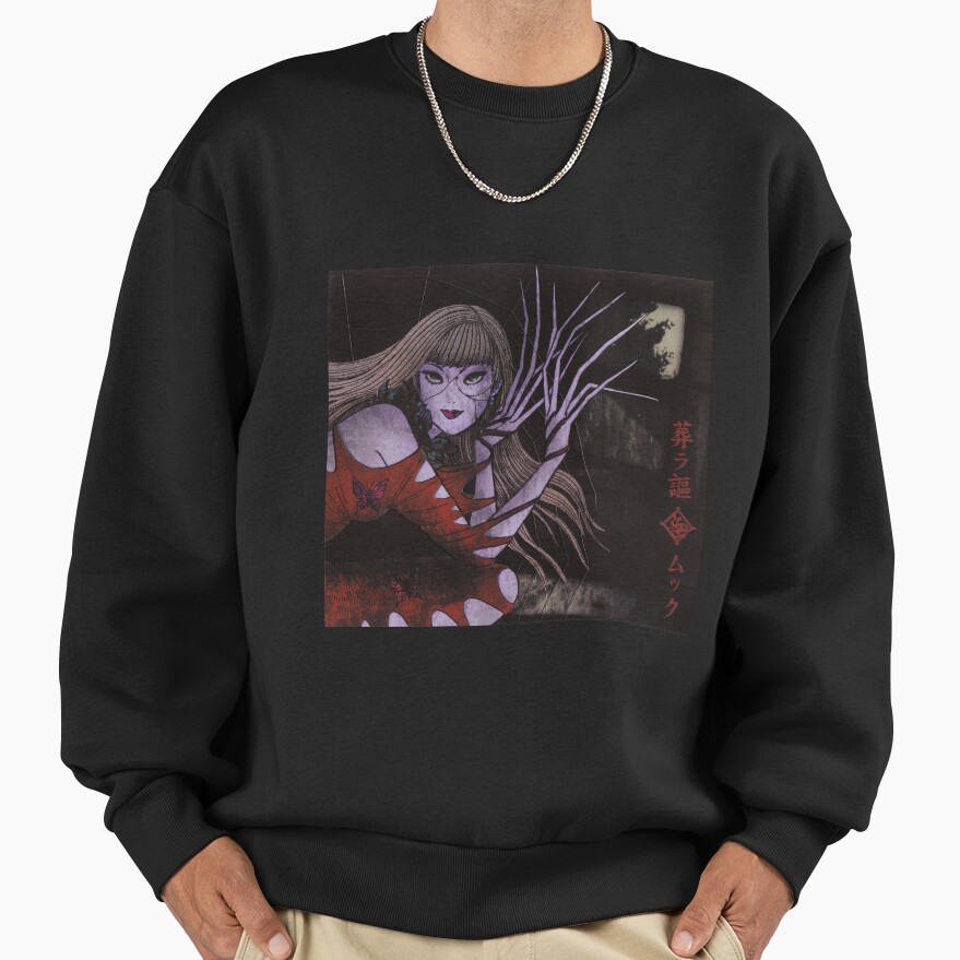 World Of Horror Houmura Uta Horror Sweatshirt - Image 2