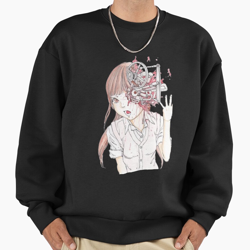Shintaro Kago Horror Manga Art Sweatshirt - Image 2
