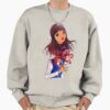 ssrcooversized sweatshirtmens 01oatmeal heatherfrontsquare productx1000 16 - World Of Horror Store