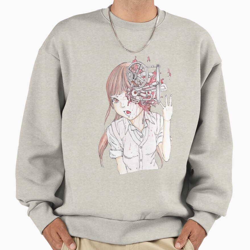 Shintaro Kago Horror Manga Art Sweatshirt - Image 3