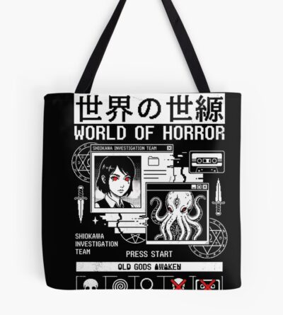 World Of Horror Turn Based Cosmic Horror Tote Bag
