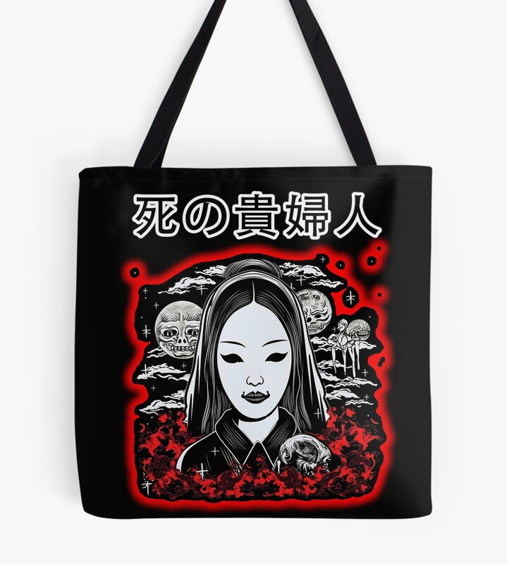 She Rises Halloween Horror Collection Tote Bag