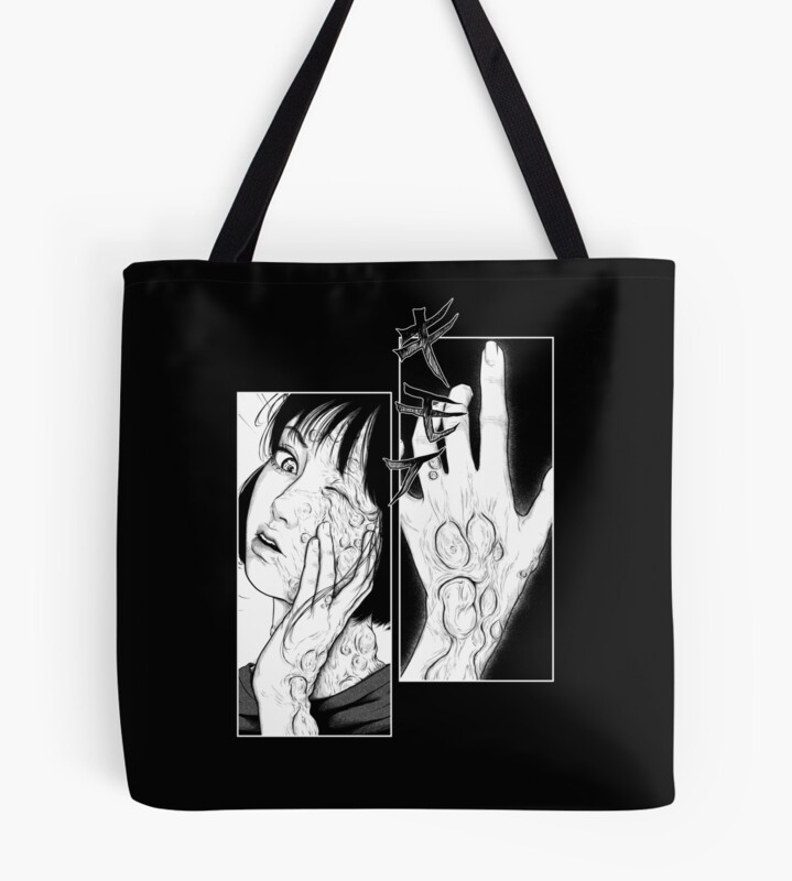 World Of Horror Disgusting Nightmare Art Tote Bag