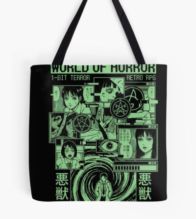 World Of Horror Scissor Woman School Terror Tote Bag
