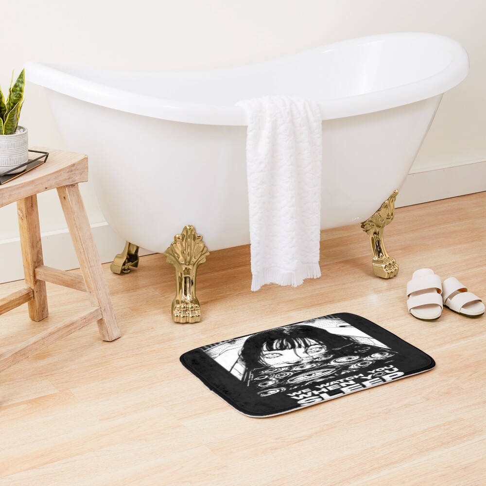 Junji Ito Horror Manga Art Bath Mat - Image 2