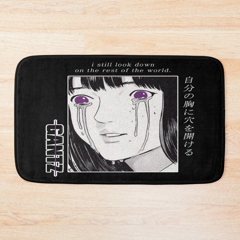 Gantz Rest Of The World Manga Bath Mat