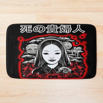 She Rises Halloween Horror Collection Bath Mat