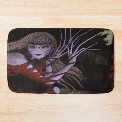 World Of Horror Houmura Uta Horror Bath Mat