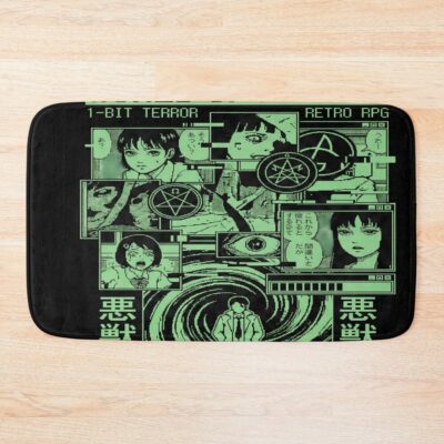 World Of Horror Scissor Woman School Terror Bath Mat