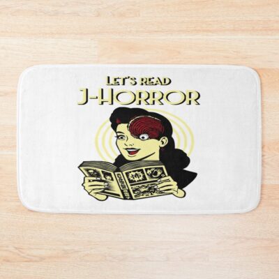 World Of Horror Japanese Horror Art Bath Mat