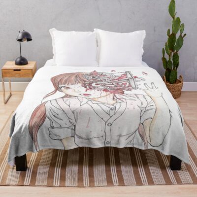Shintaro Kago Horror Manga Art Throw Blanket