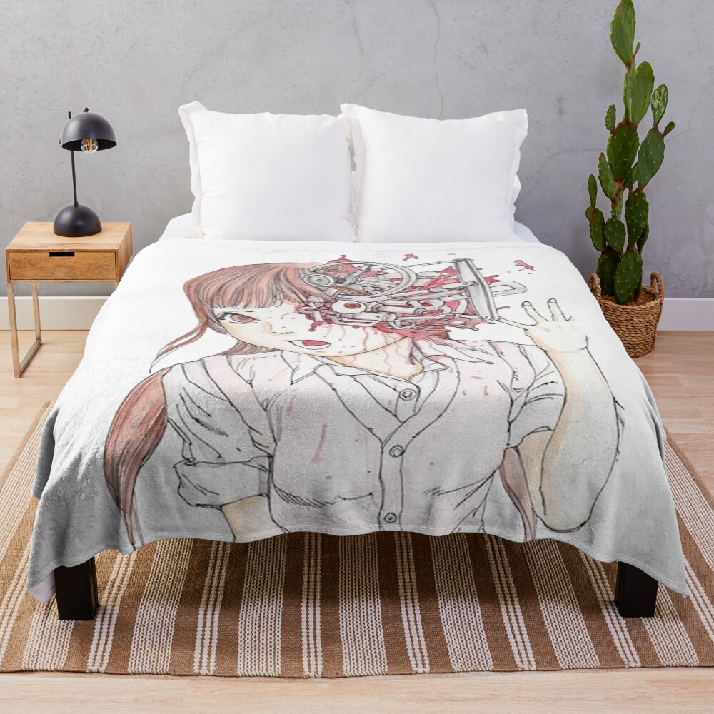 Shintaro Kago Horror Manga Art Throw Blanket