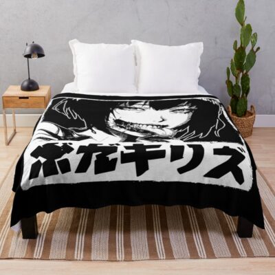 World Of Horror Budakirizu Nightmare Spirit Throw Blanket