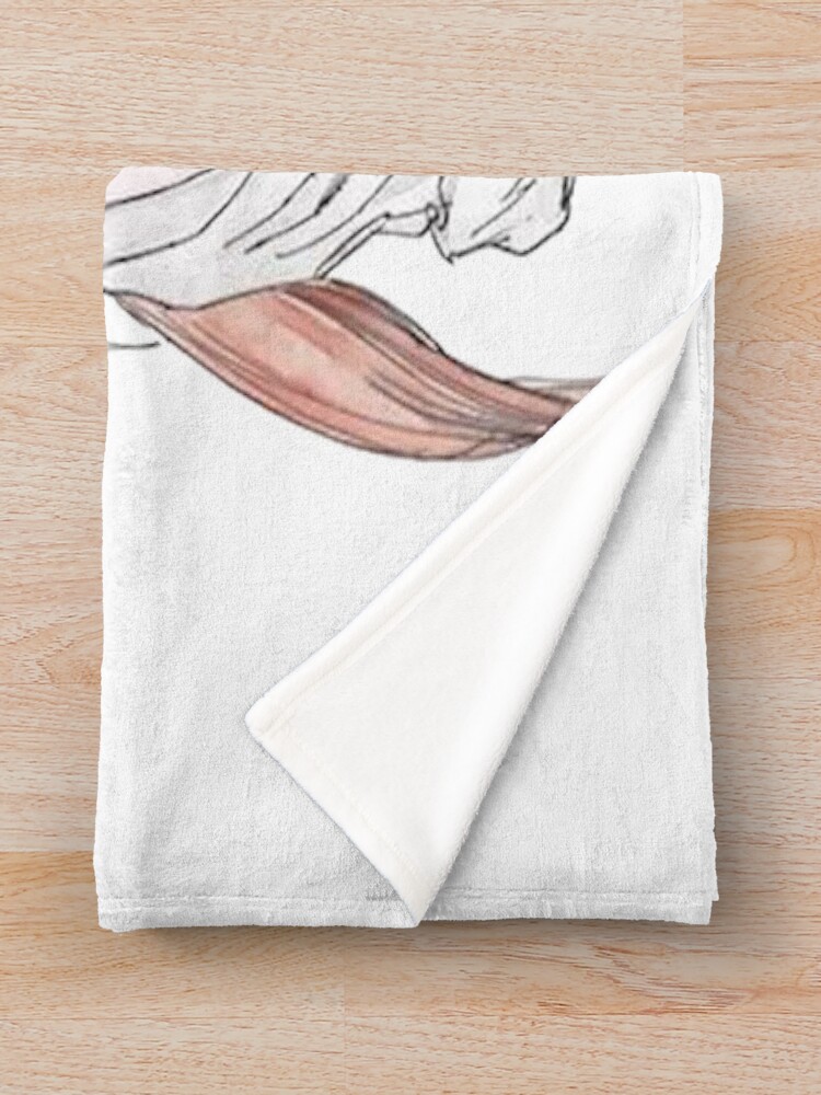 Shintaro Kago Horror Manga Art Throw Blanket - Image 2